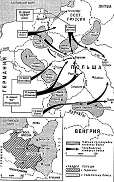 Вторжение в Польшу, сентябрь 1939 г.